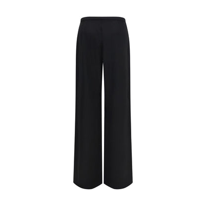 Black Wool Oves Aries Casual Pants