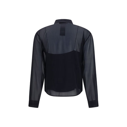 Black Silk Dress Shirt