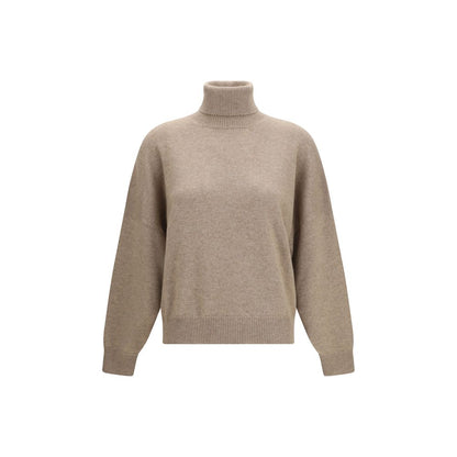 Brown Cashmere Turtleneck
