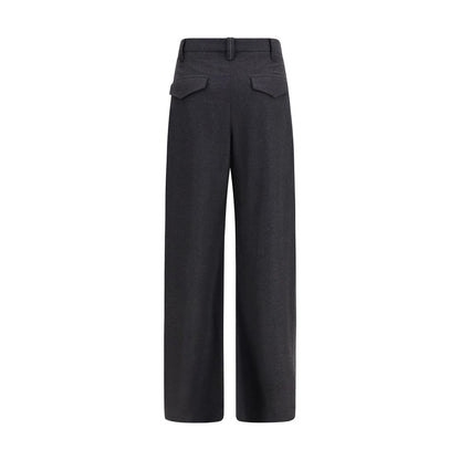 Gray Wool Oves Aries Dress Pants