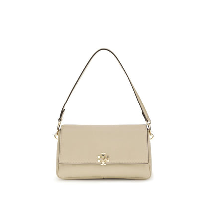 Beige Calf Leather Bos Taurus Shoulder Bag
