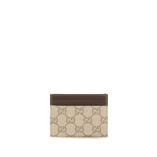 Beige Cotton Wallet