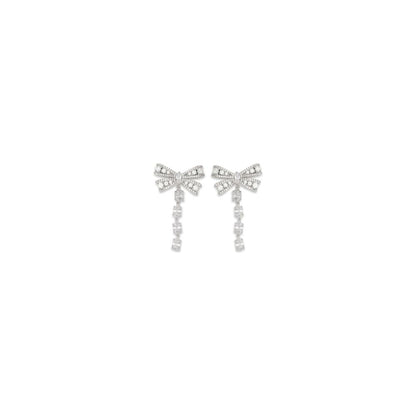 Silver Brass Earrings