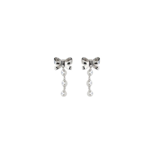 Silver Brass Earrings