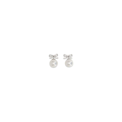 Silver Brass Earrings
