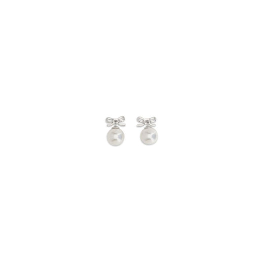 Silver Brass Earrings