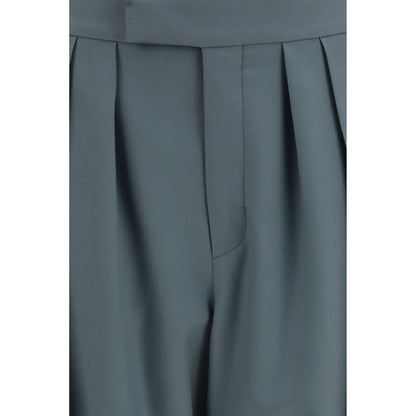 Bicolor Wool Oves Aries Dress Pants