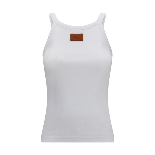 White Cotton Tank Tops