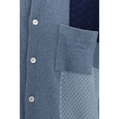 Blue Cotton Sweatshirt