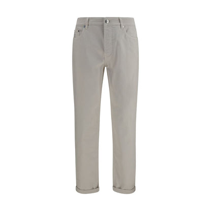 White Cotton Jeans Denim