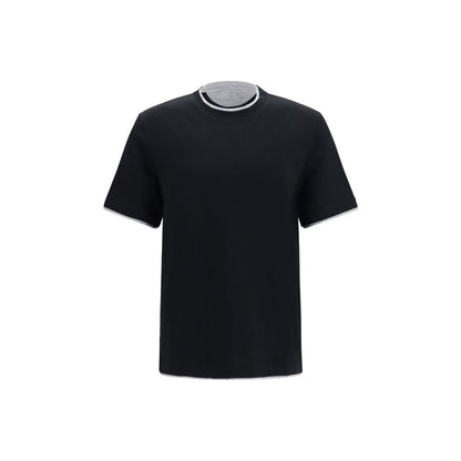 Black Cotton T-Shirt
