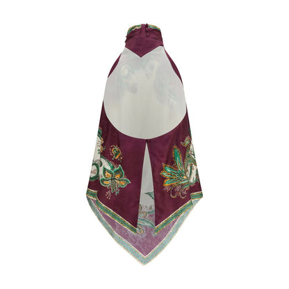 Multicolor Viscose Blouse