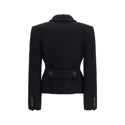 Black Wool Oves Aries Blazer