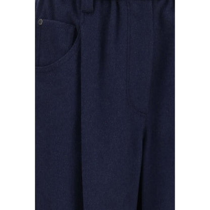 Blue Wool Oves Aries Pants