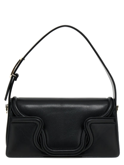 Black Leather Shoulder Bag
