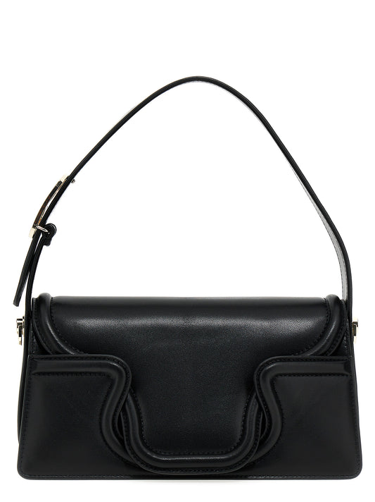 Black Leather Shoulder Bag