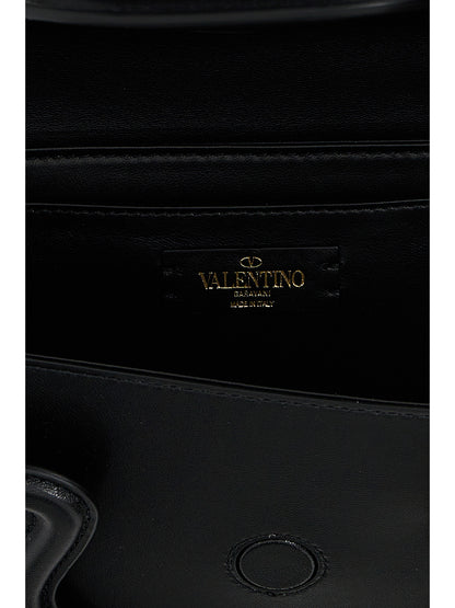 Black Leather Shoulder Bag