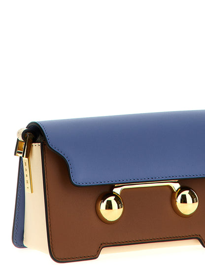 Multicolor Calfskin Shoulder Bag