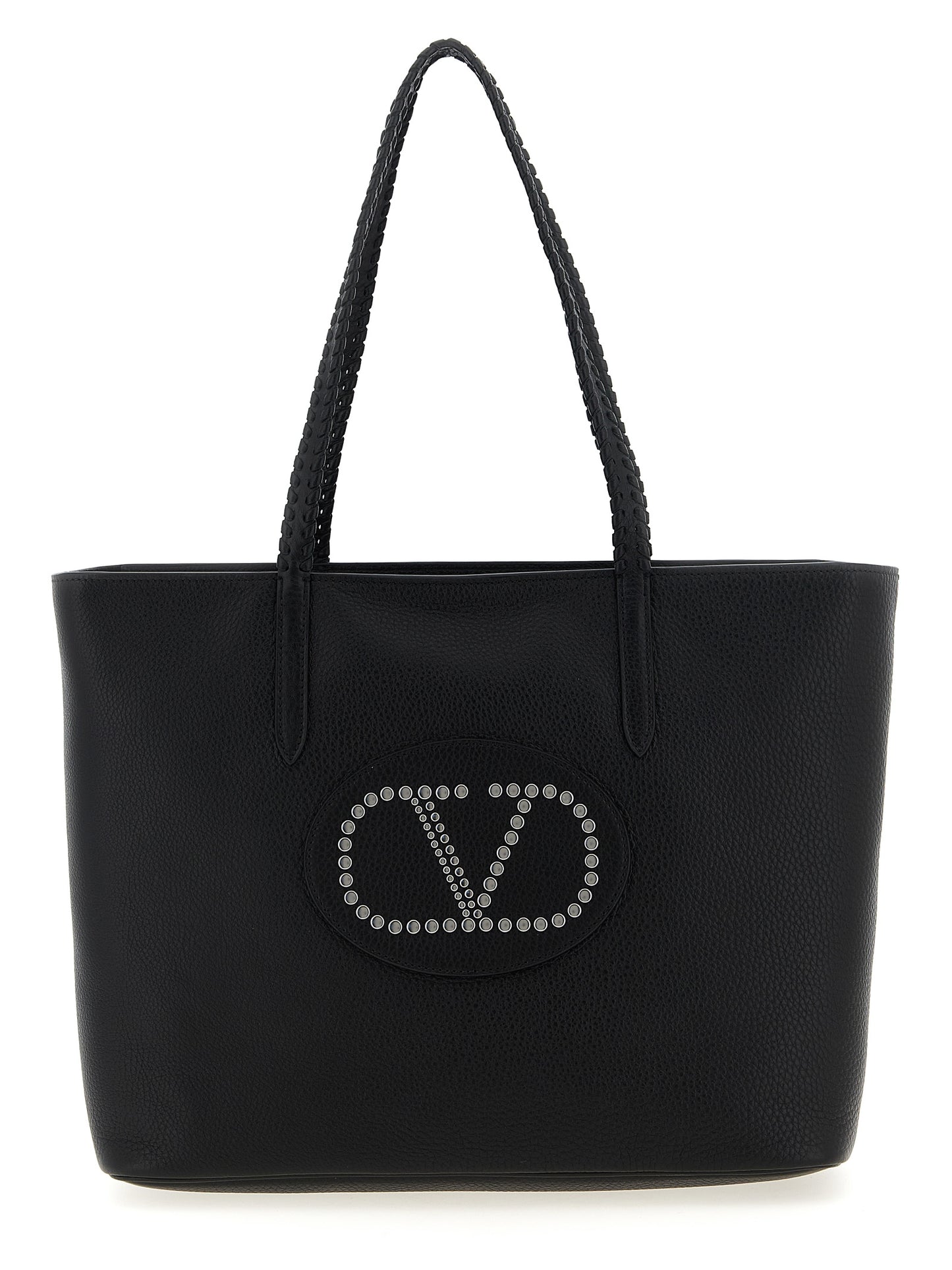 Black Calfskin Tote Bag