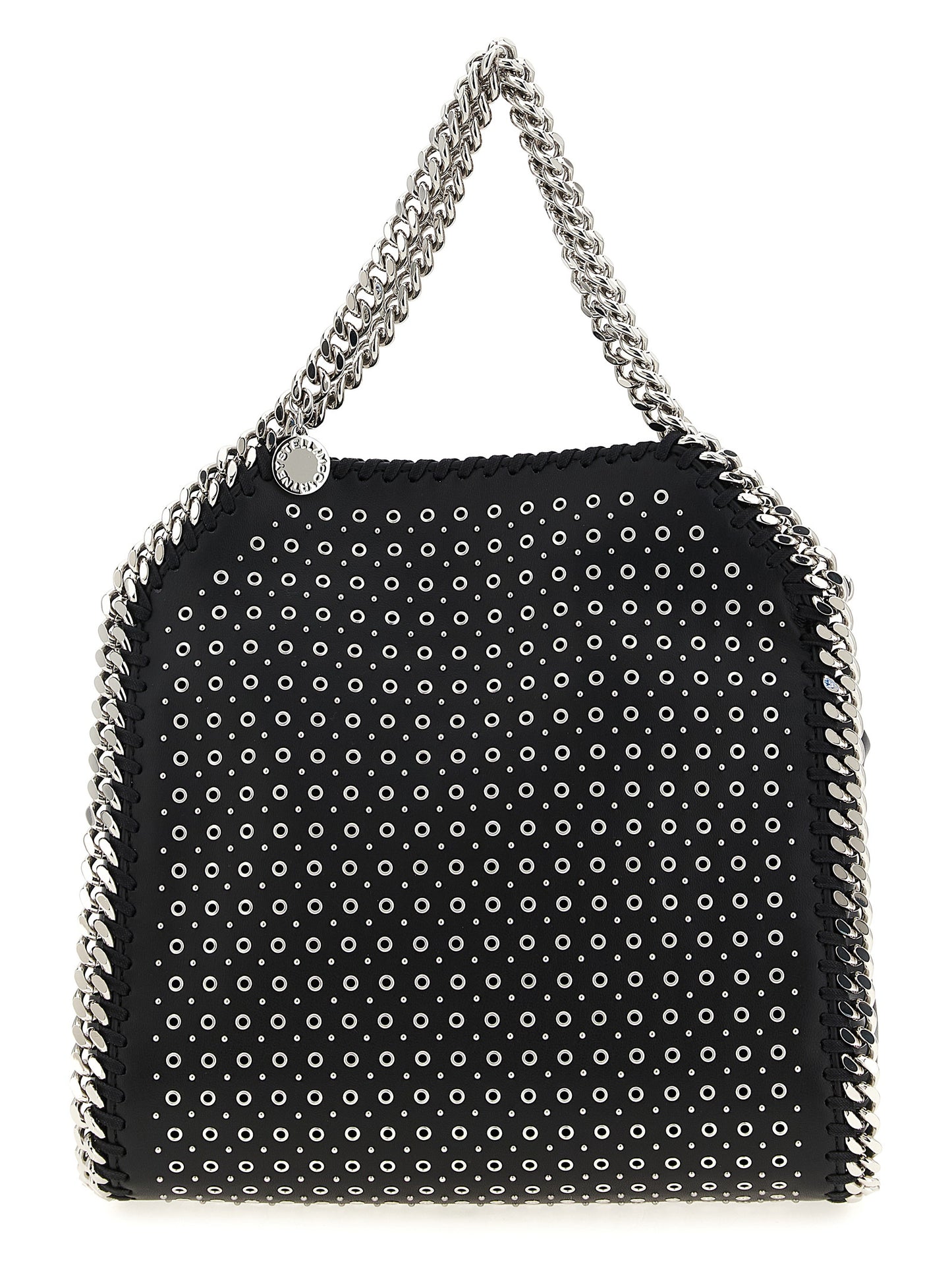Black Polyester Handbag