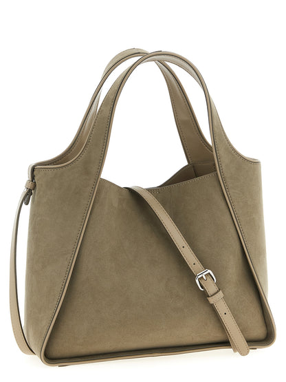 Bicolor Polyamide Crossbody Bag