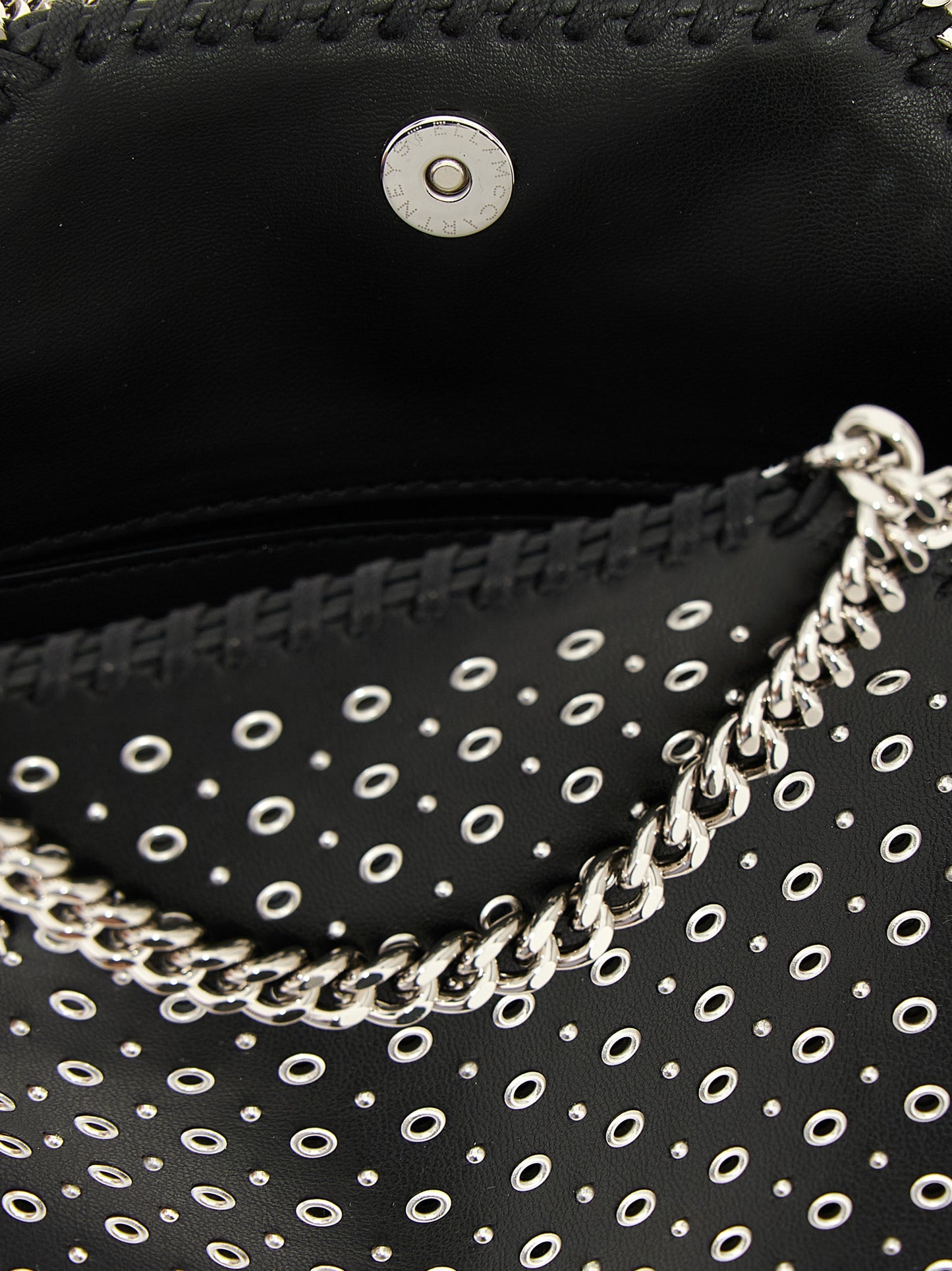 Black Polyester Handbag
