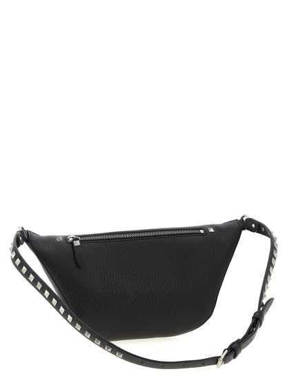 Black Calfskin Crossbody Bag