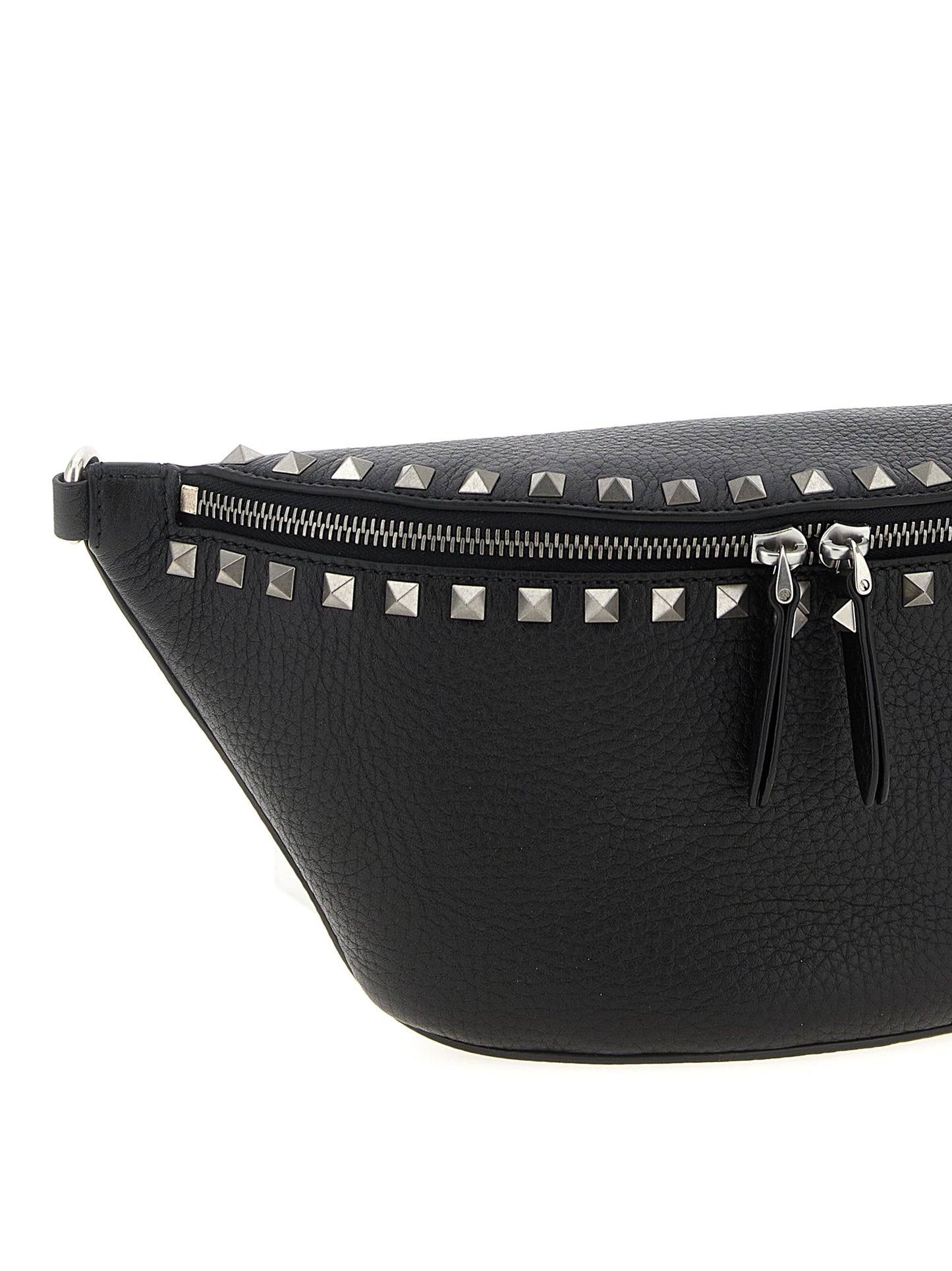 Black Calfskin Crossbody Bag