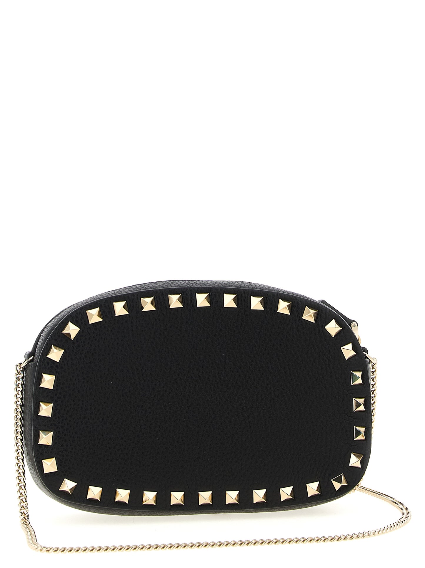 Black Calfskin Crossbody Bag