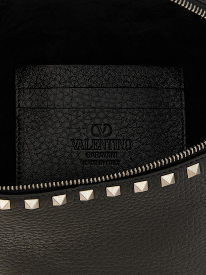 Black Calfskin Crossbody Bag
