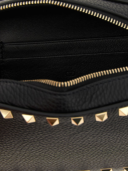 Black Calfskin Crossbody Bag