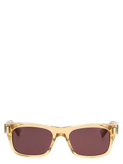 Beige Acetate Sunglasses
