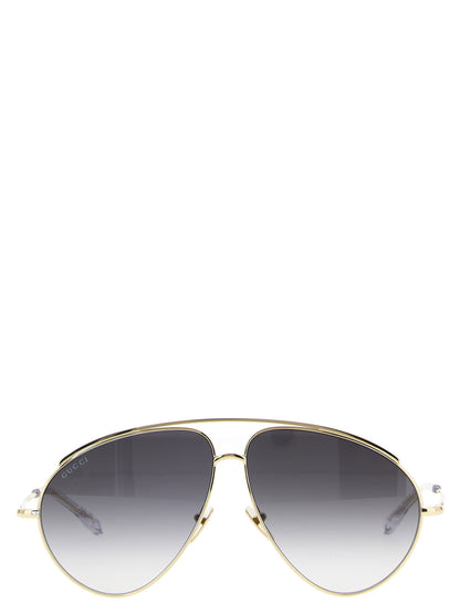 Gold Metal Sunglasses