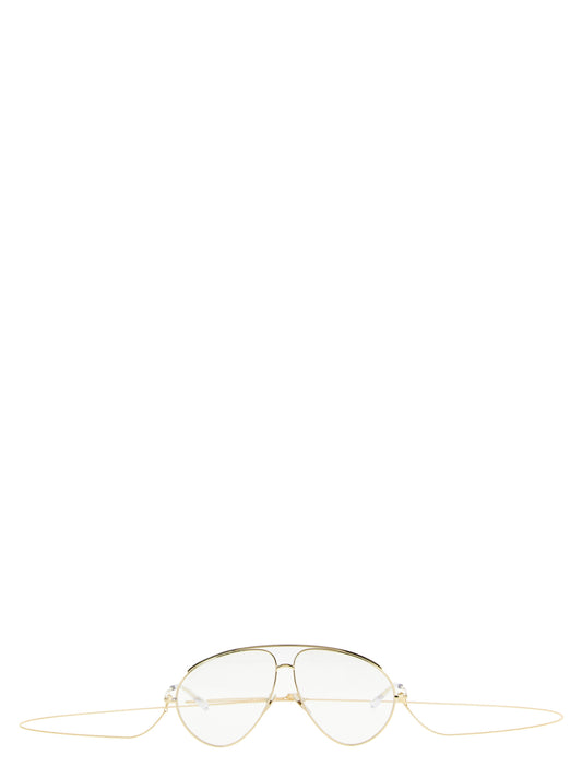 Gold Polyamide Sunglasses