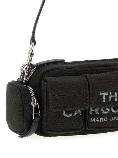 Black Cotton Shoulder Bag