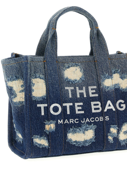 Blue Cotton Tote Bag