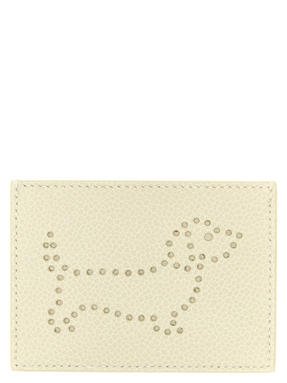 Beige Calfskin Cardholder