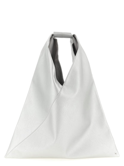 Silver Polyethylene Handbag