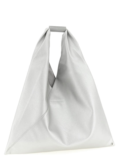 Silver Polyethylene Handbag