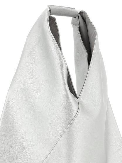 Silver Polyethylene Handbag