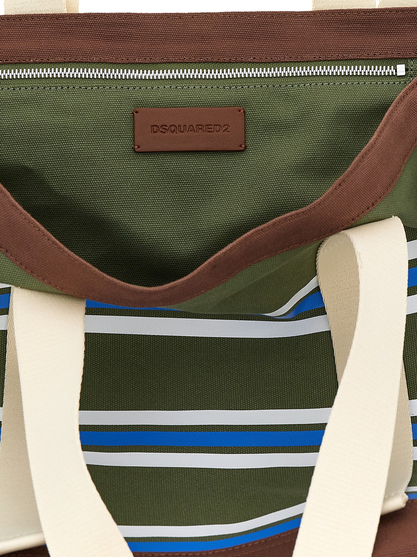 Multicolor Cotton Tote Bag