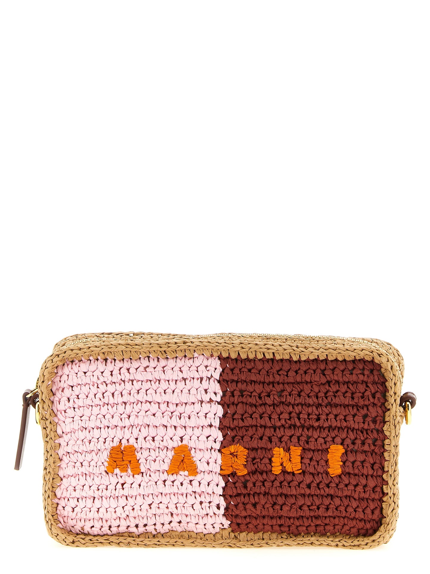 Multicolor Paper Crossbody Bag