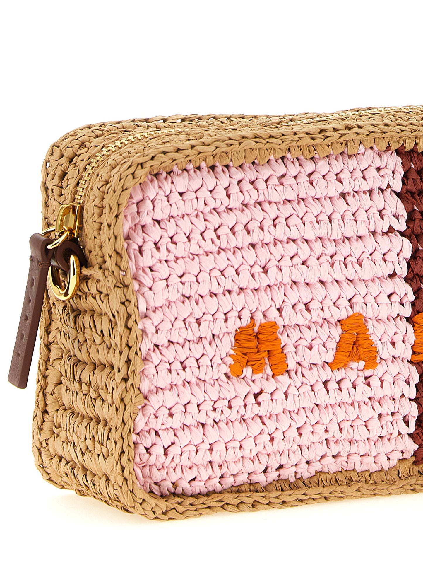 Multicolor Paper Crossbody Bag