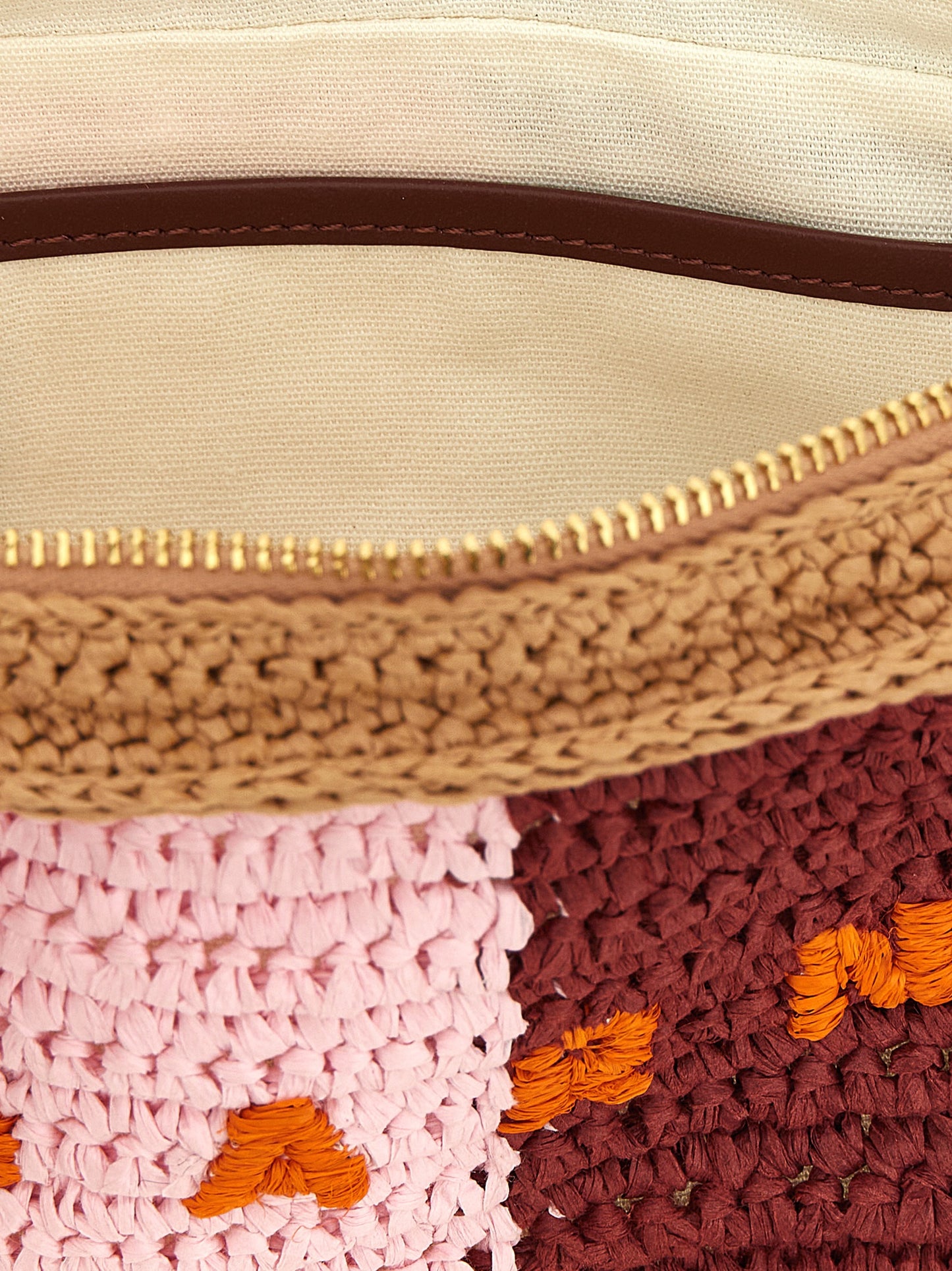 Multicolor Paper Crossbody Bag