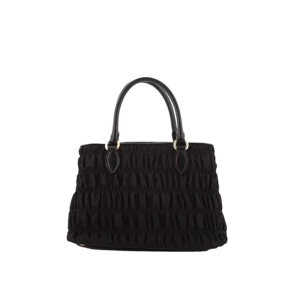 Black Nylon Handbag