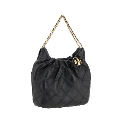 Black Calf Leather Bos Taurus Handbag