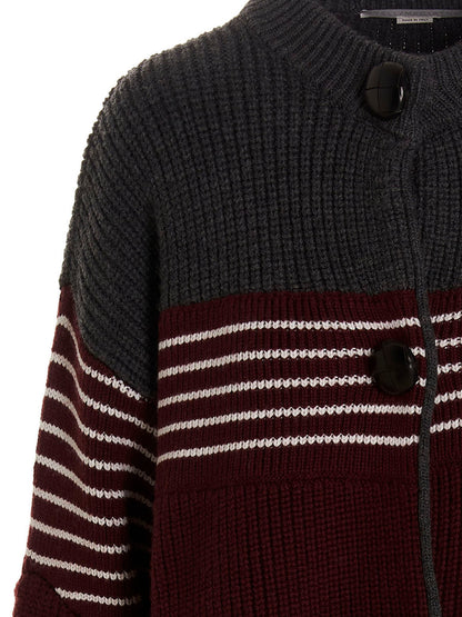 Multicolor Virgin Wool Coat