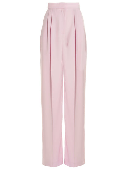 Multicolor Wool Casual Pants