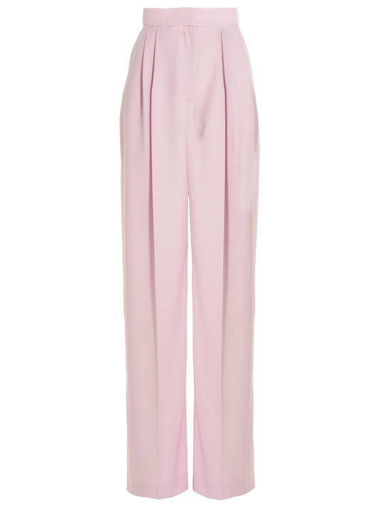 Multicolor Wool Casual Pants