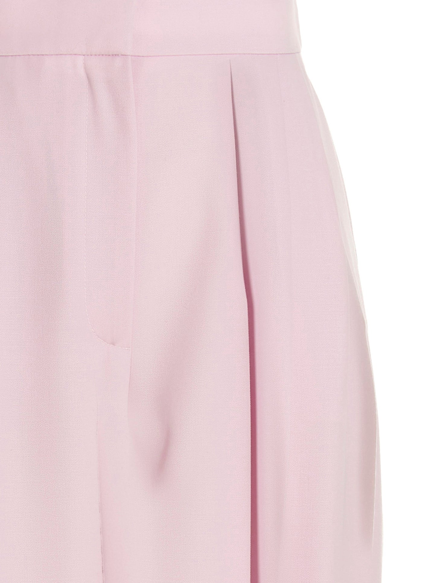 Multicolor Wool Casual Pants